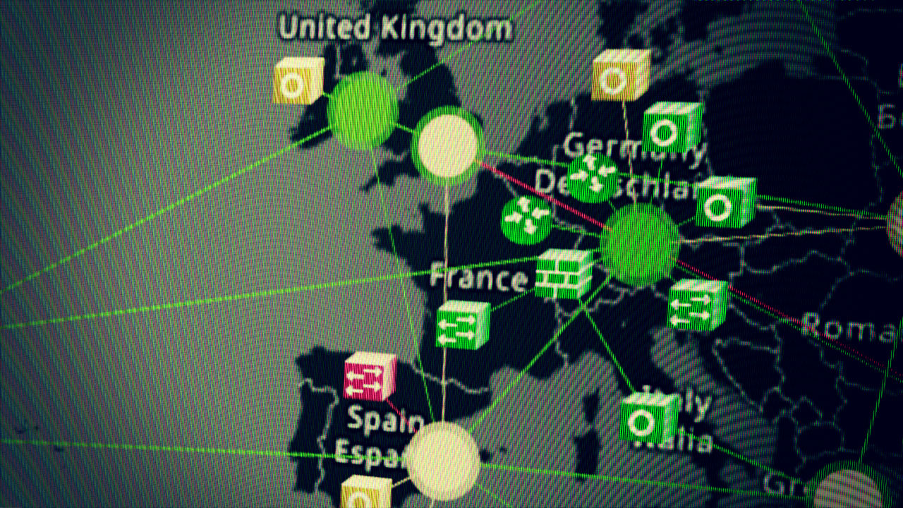 Hochkomplexe Netzwerkarchitektur als komplett interaktive geographische Visualisierung – mit unserer Topology View
